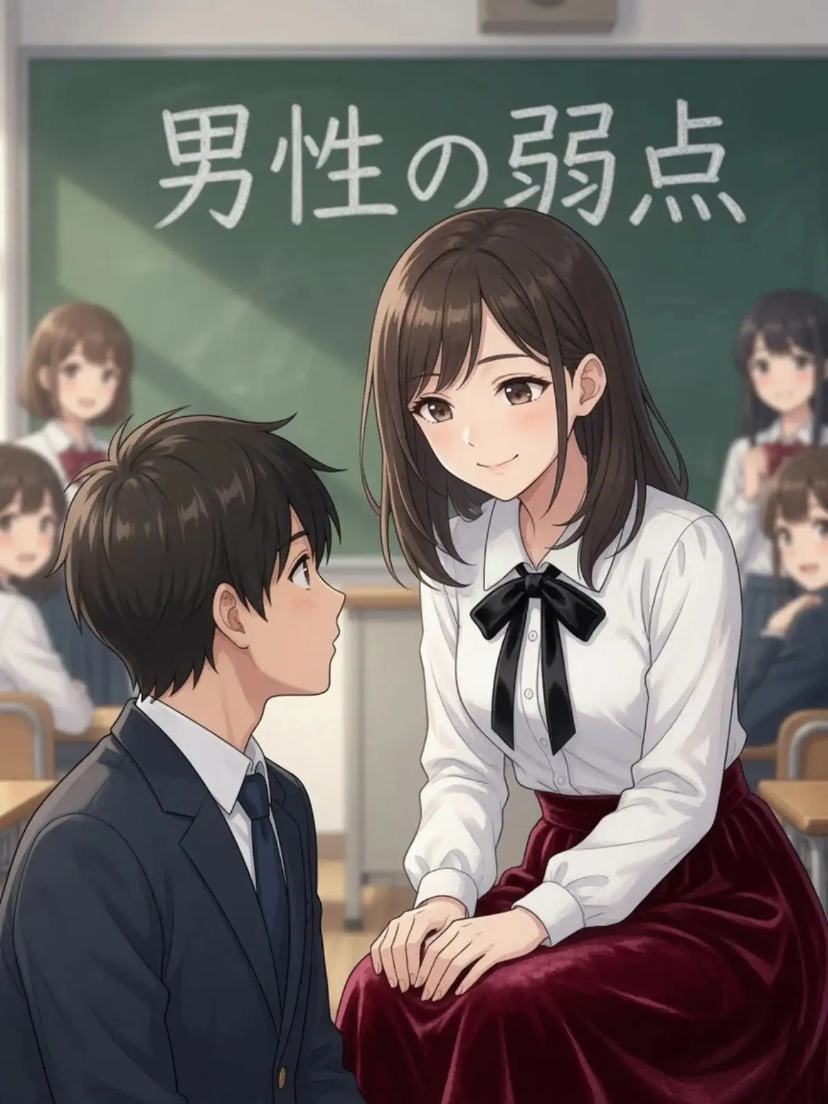 ここって痛いの? ~白峰るり先生の隠された制裁~