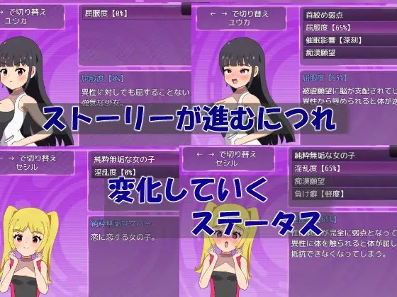サイバー少女~正義のヒロインは快楽に屈する~