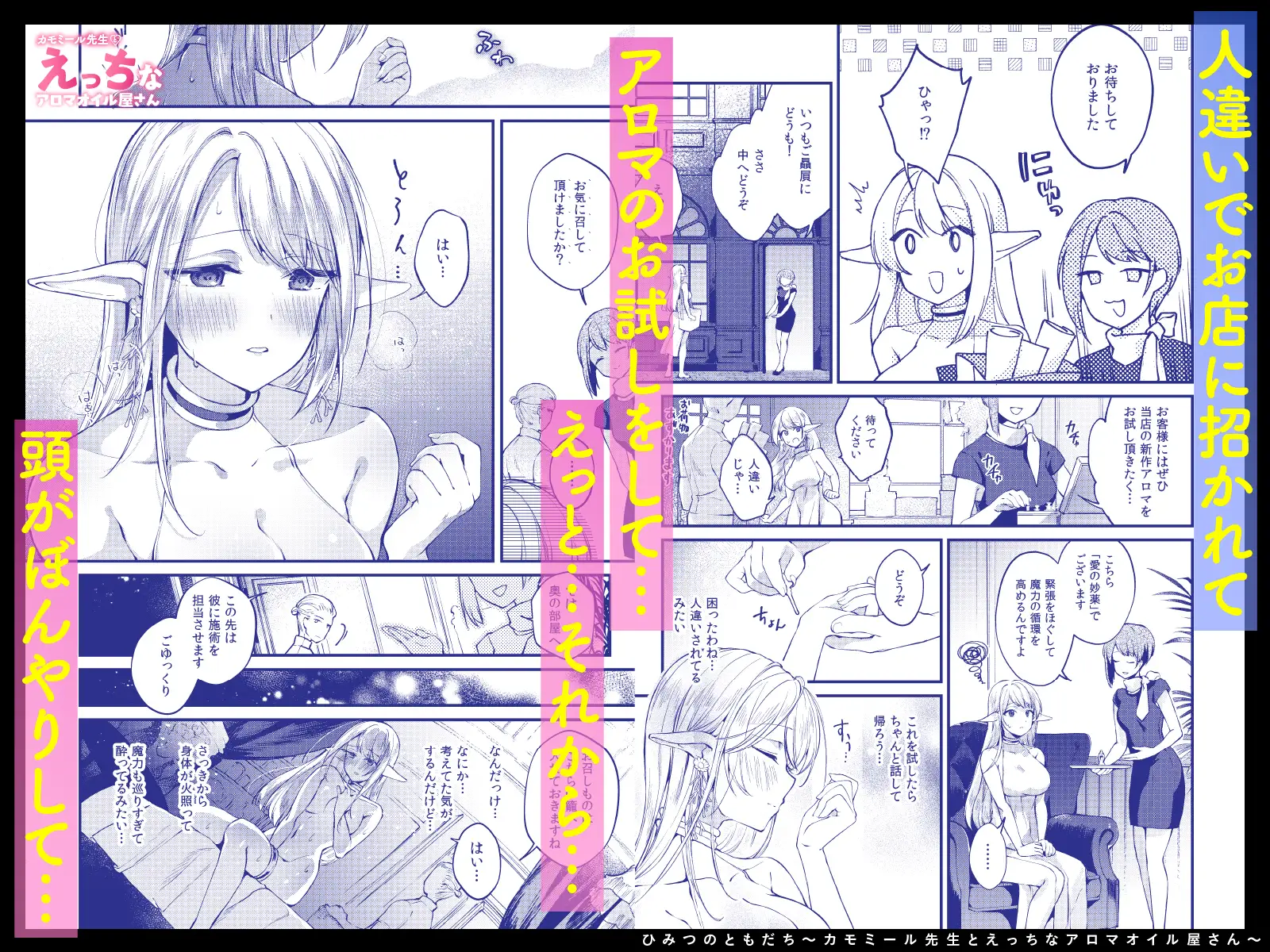 ひみつのともだち～カモミール先生とえっちなアロマオイル屋さん～