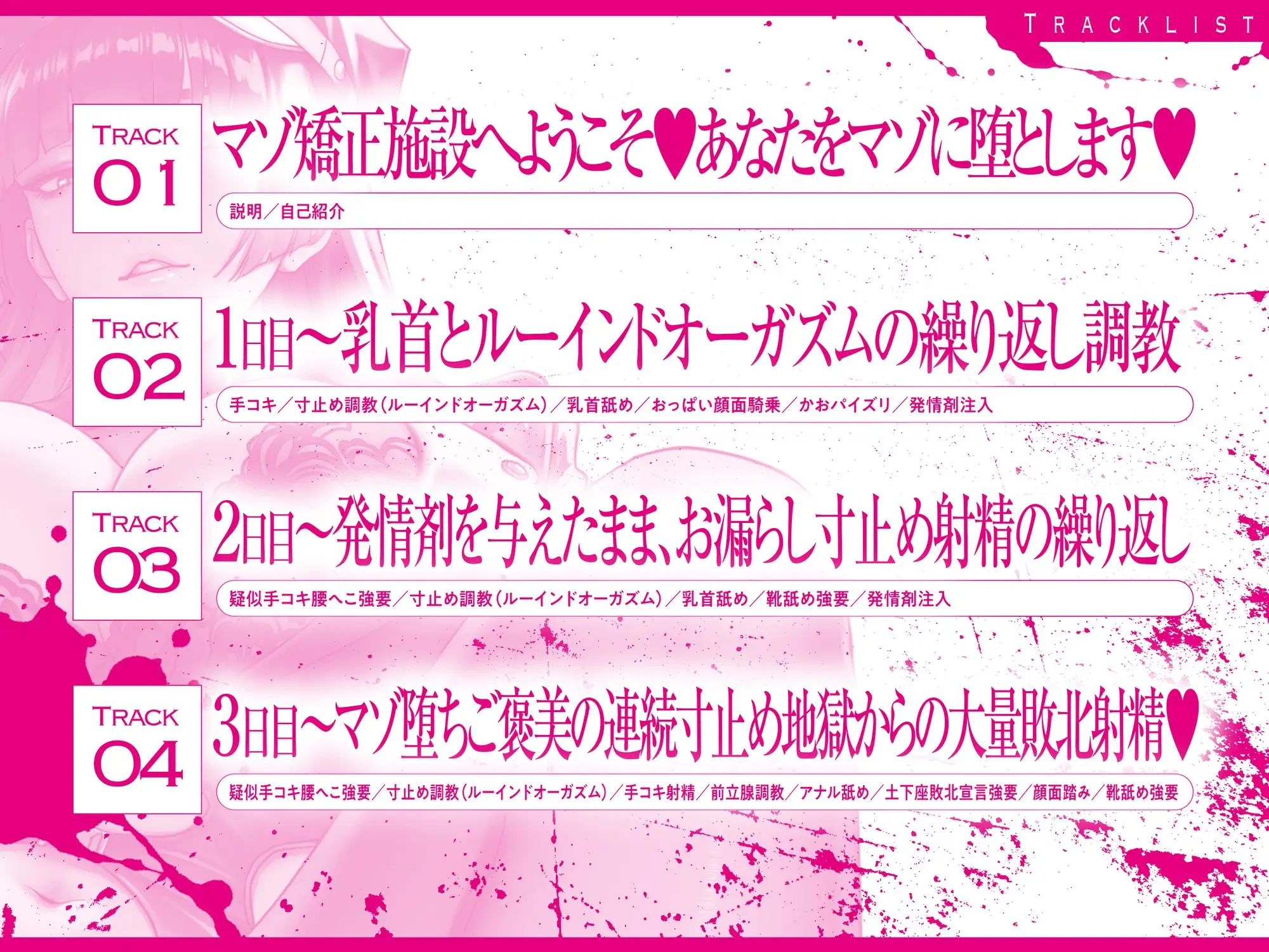 男性【敗北】世界線 ～マゾへの矯正施設で三日間射精を我慢すれば、女性並みの権利が得られる施設で搾られるボク～