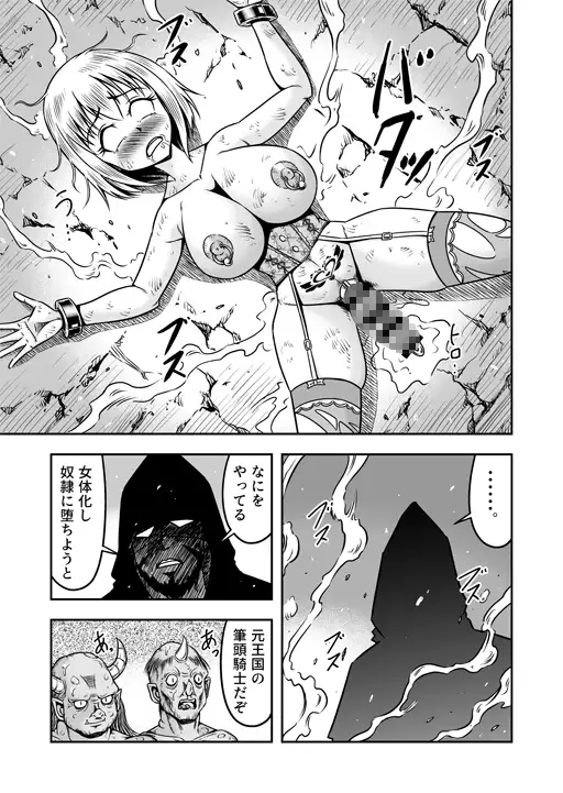 誑された騎士 シーメール奴○として蹂躙されて~その後~
