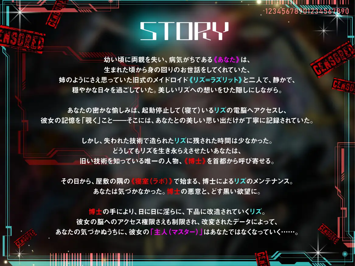 アクセス権限がありません~僕だけのメイドロイドが、僕の知らないところでアイツだけの下品な搾精人形へ堕ちていく~