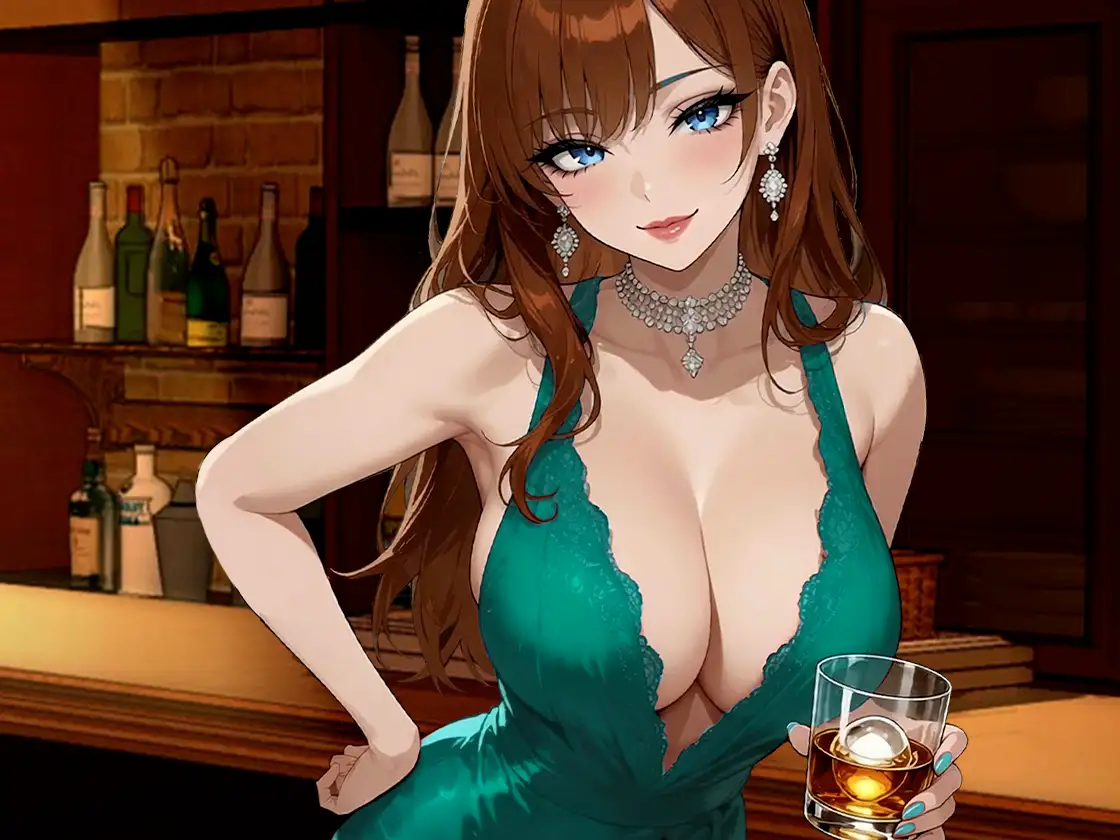 こんな時間に来てくれてありがとう！10年ぶりに訪れたスナック、閉店後ママと二人きりキスから始まる急激なエスカレート