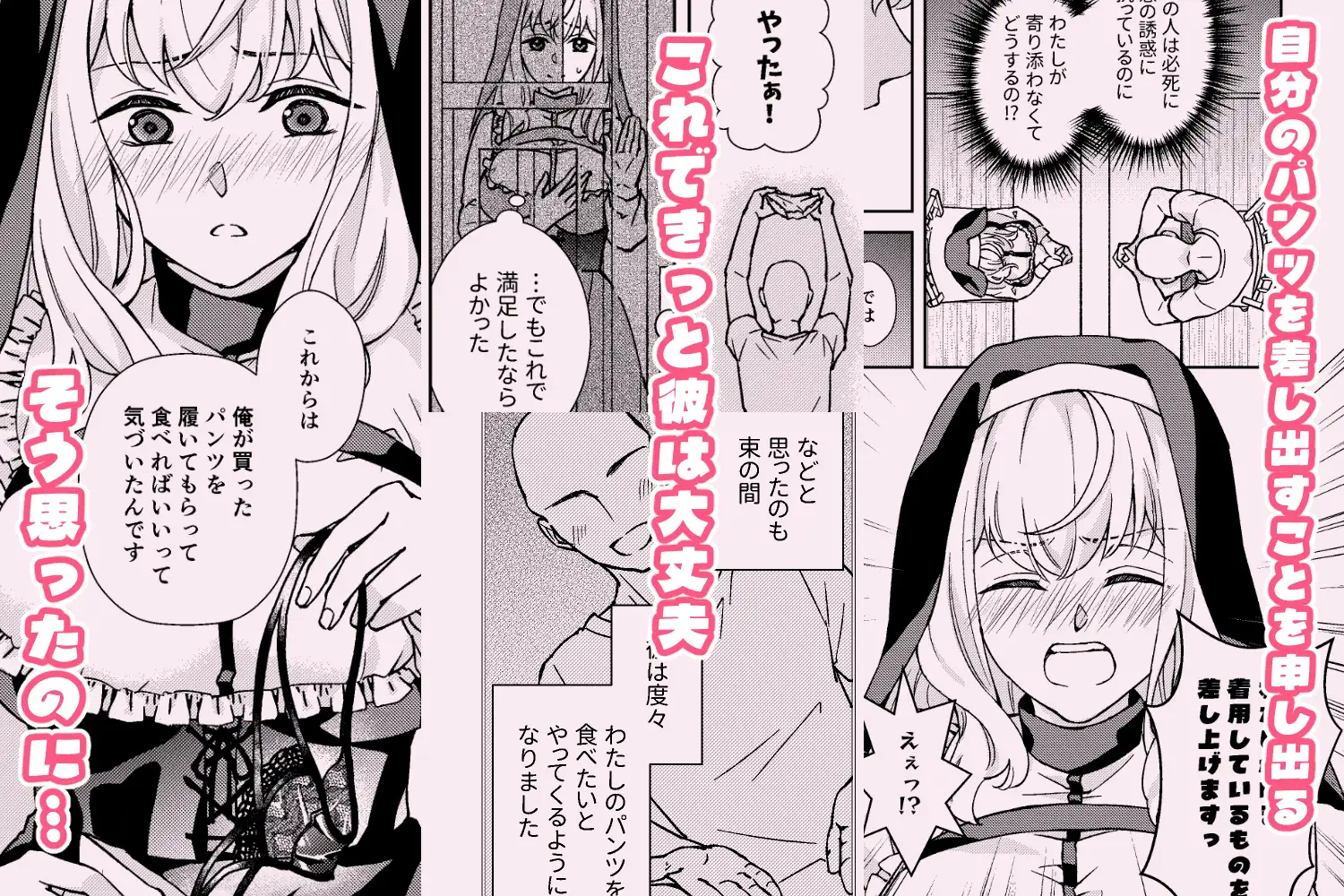 献身的なシスターのいる懺悔室-case-パンツを食べたい衝動