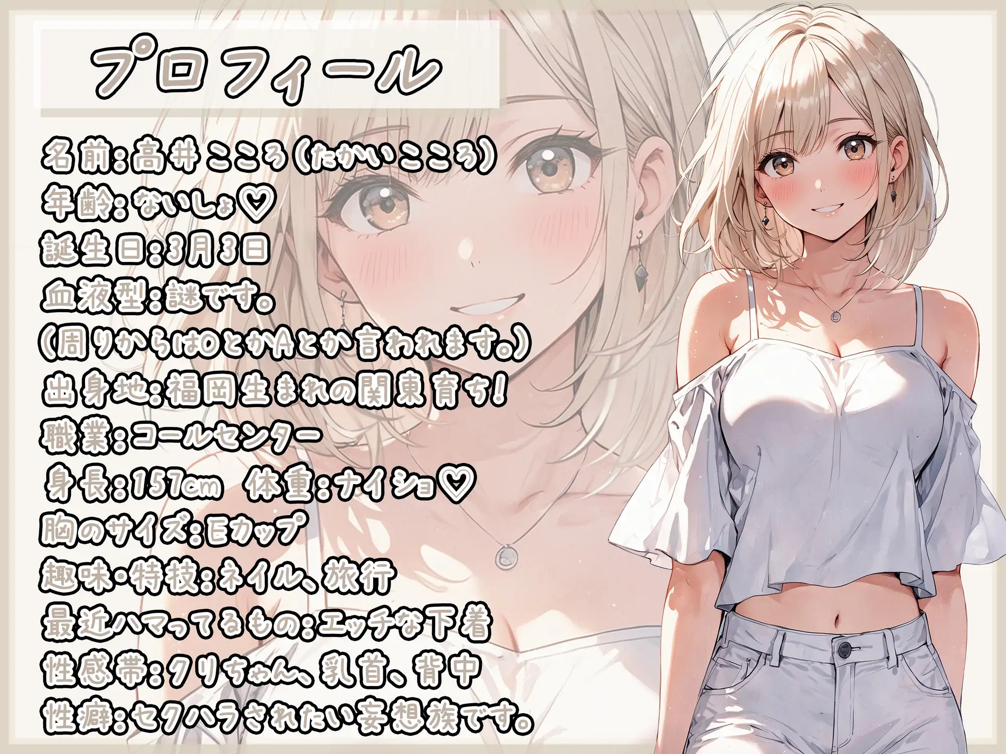 【オナニー×排尿音】セクシーボイスの同人声優高井こころ「ほろ酔いウォシュレットオナニー」【高井こころ】
