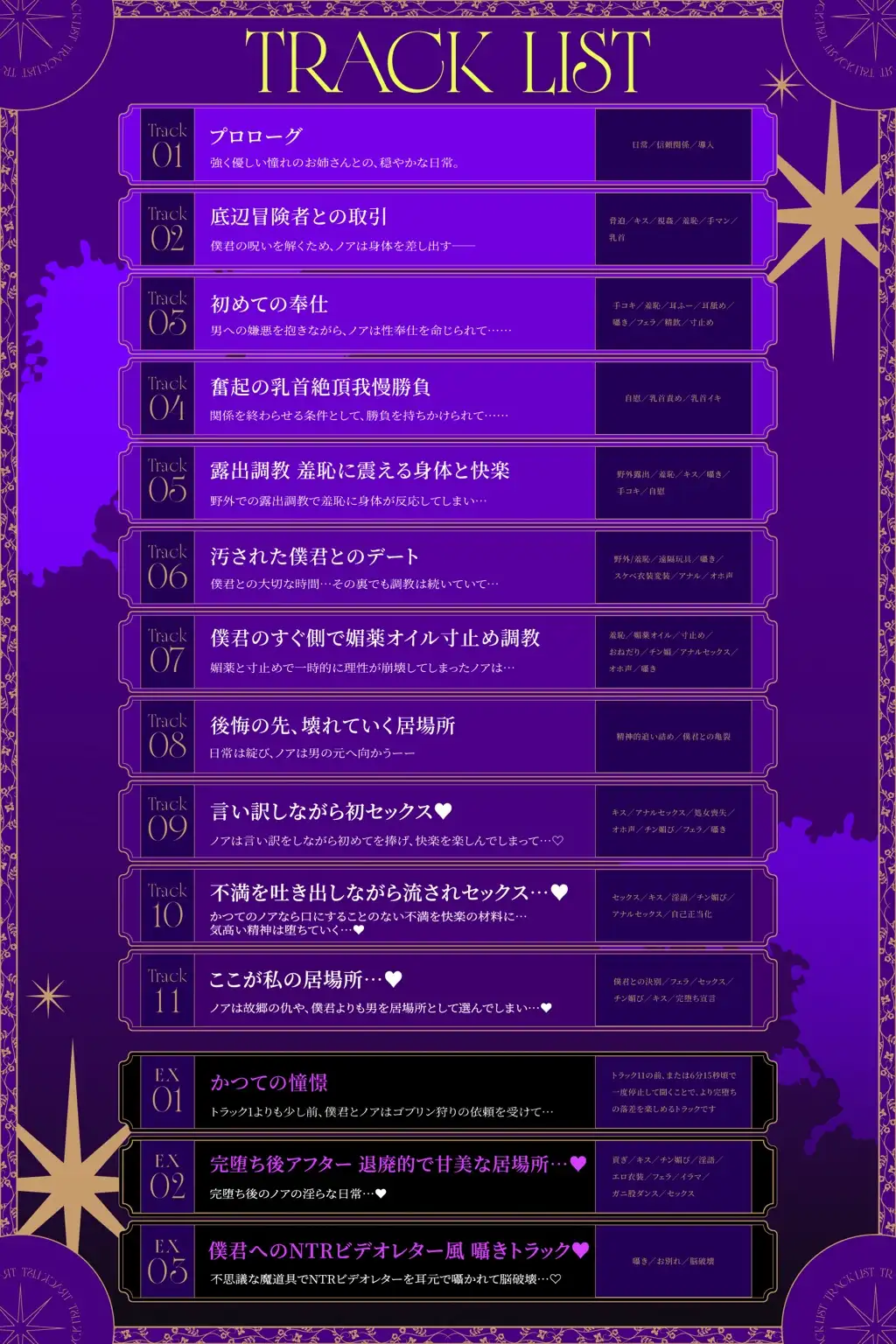 【KU100/段階堕ちNTR】憧れのつよつよ冒険者のお姉さんが最低冒険者に寝取られる話【2時間20分】