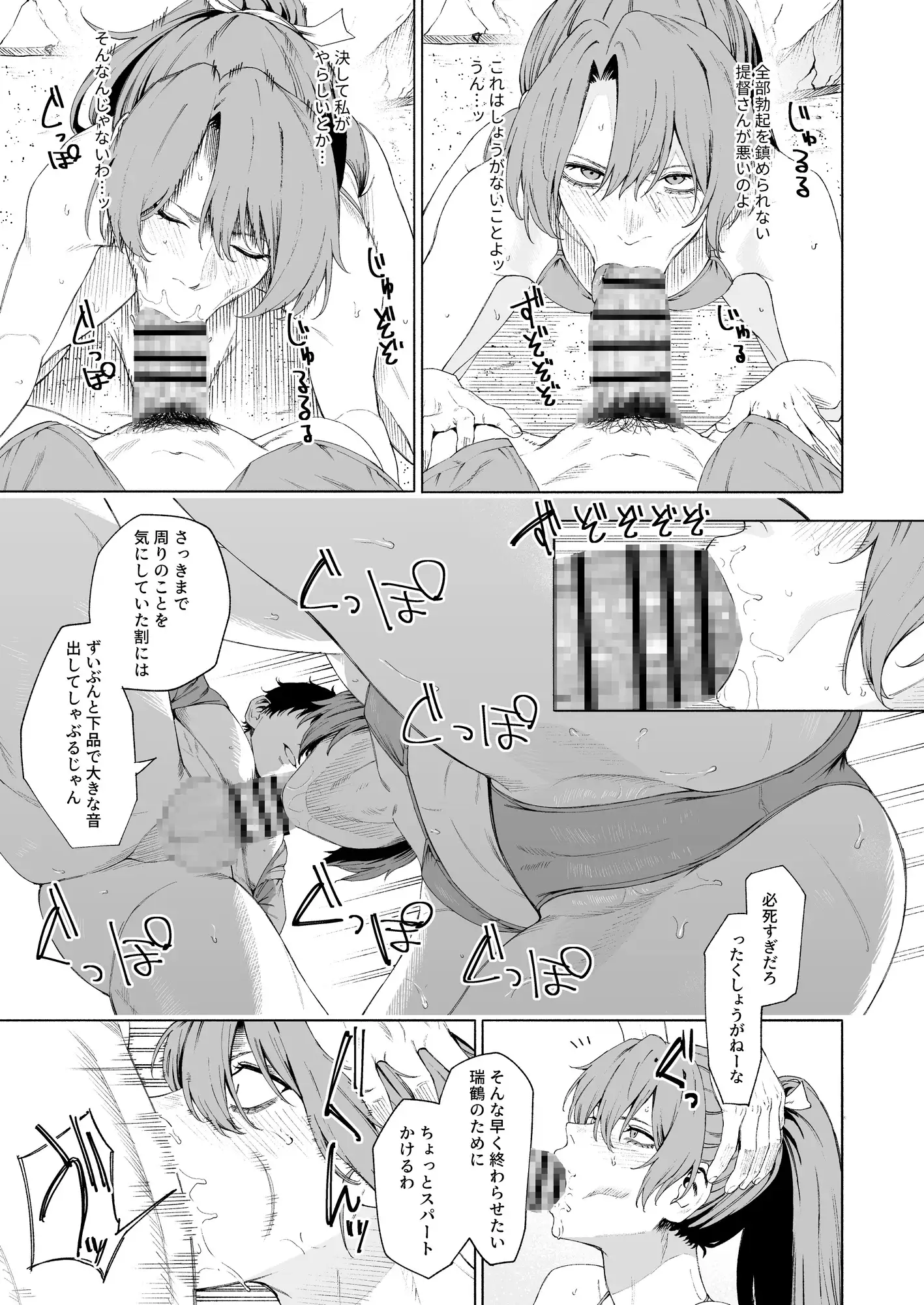瑞鶴に海で抜いてもらう本
