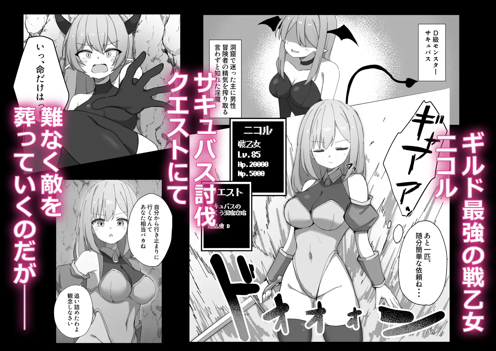 戦乙女ニコル～低級サキュバスにすべてを奪われる話～