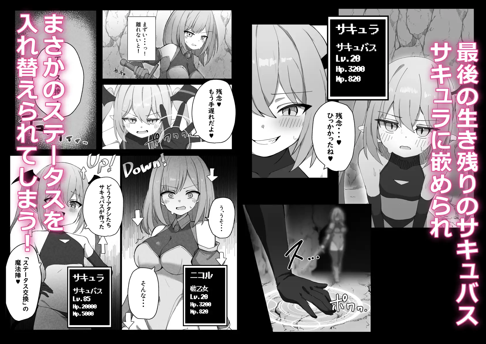 戦乙女ニコル～低級サキュバスにすべてを奪われる話～