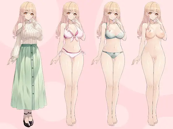 【立ち絵素材R18】あらあらお隣のお姉さん フルセットPSDパック
