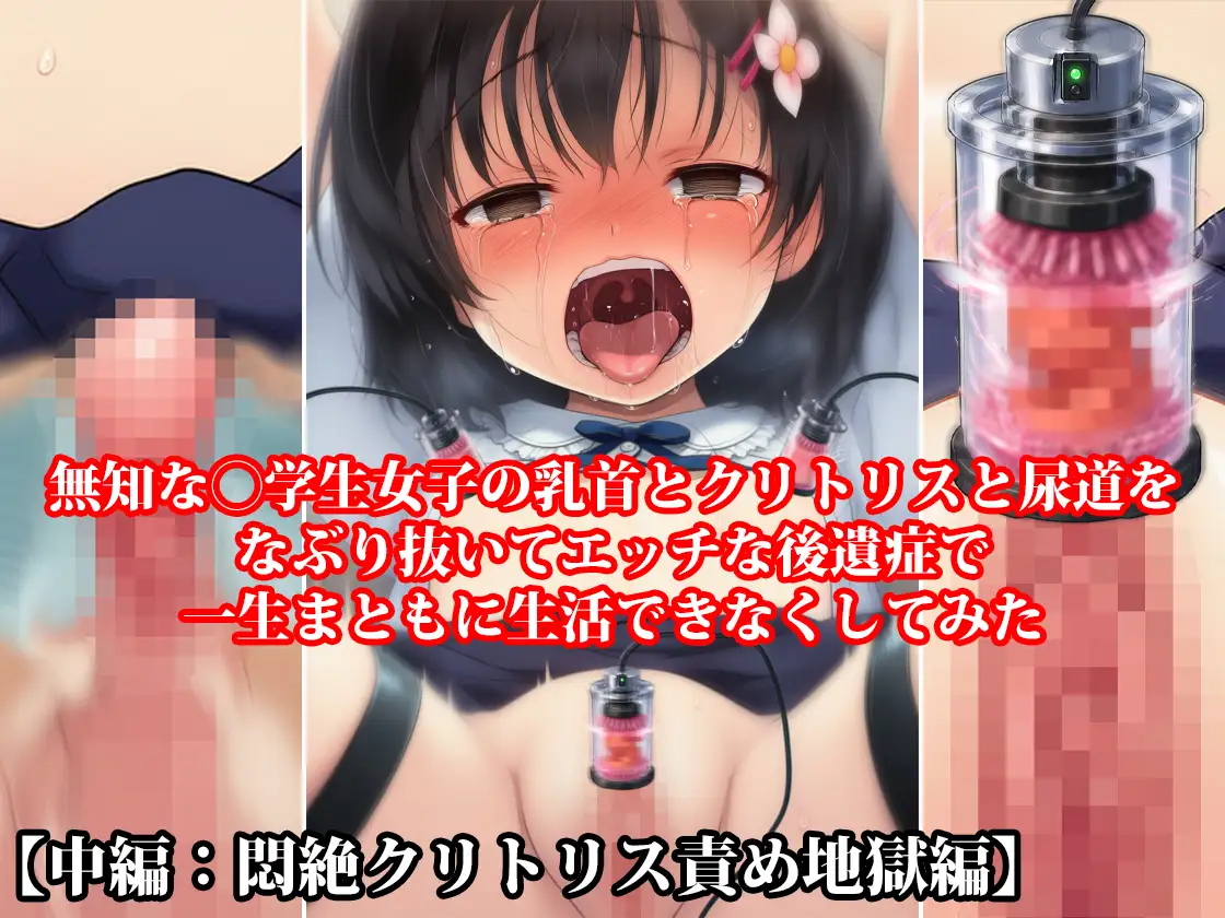 【三部作セット】『無知な◯学生女子の乳首とクリトリスと尿道をなぶり抜いてエッチな後遺症で一生まともに生活できなくしてみた』