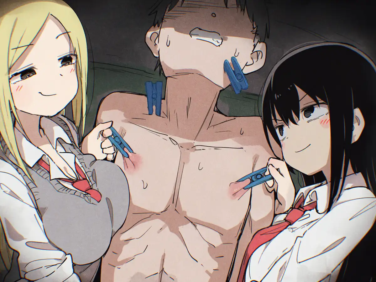 【強烈罵倒×乳首責め】ドSギャルの過激な放課後ゲームからは逃げられない。【ドM向けエロいじめ特化♡】