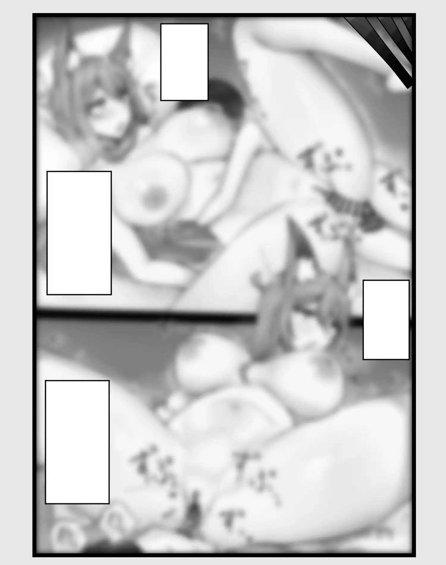 でっかいケモミミお姉ちゃんと密着中出しえっち♡