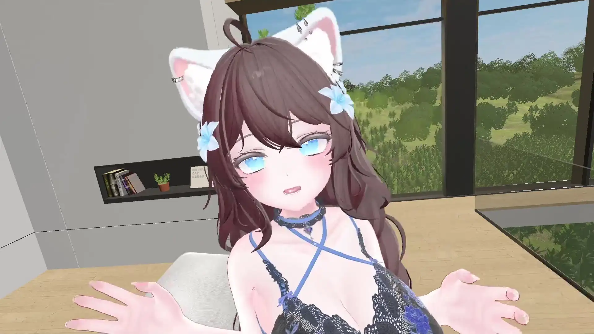 しれっと配信。連動おひるのちゅーにゃんまろ井栗まろん