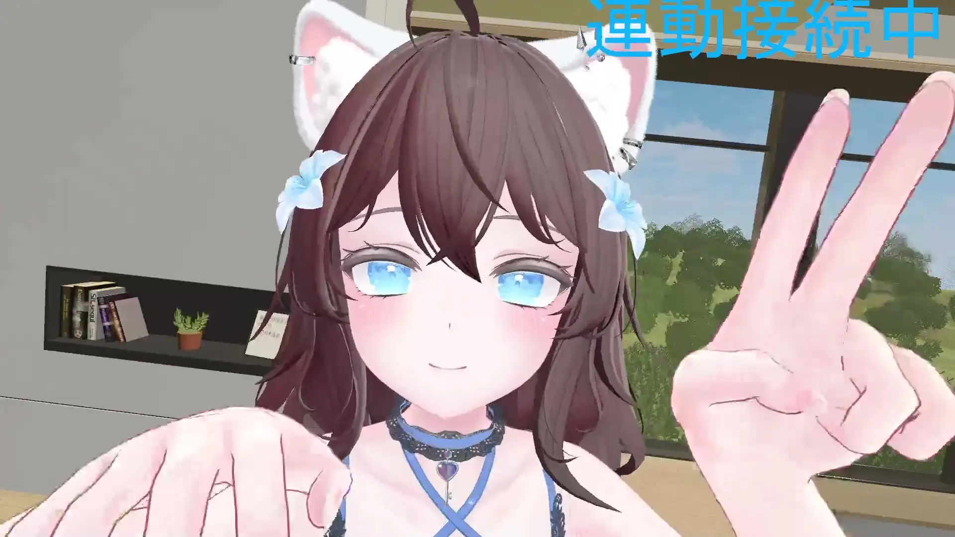 しれっと配信。連動おひるのちゅーにゃんまろ井栗まろん