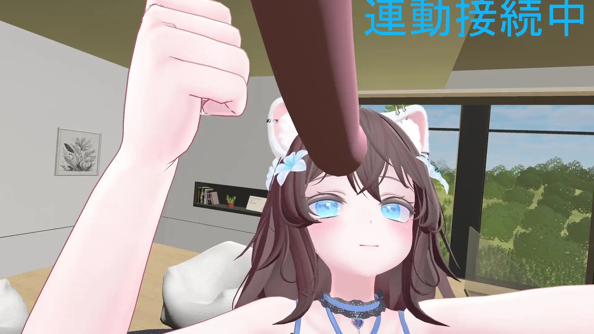 しれっと配信。連動おひるのちゅーにゃんまろ井栗まろん