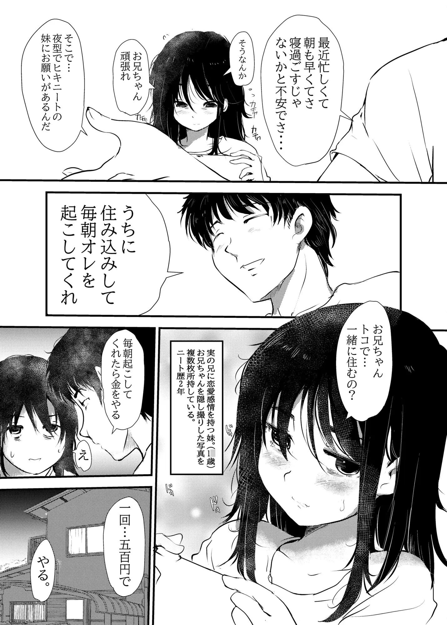 毎朝妹がお兄ちゃんを起こすだけのお話