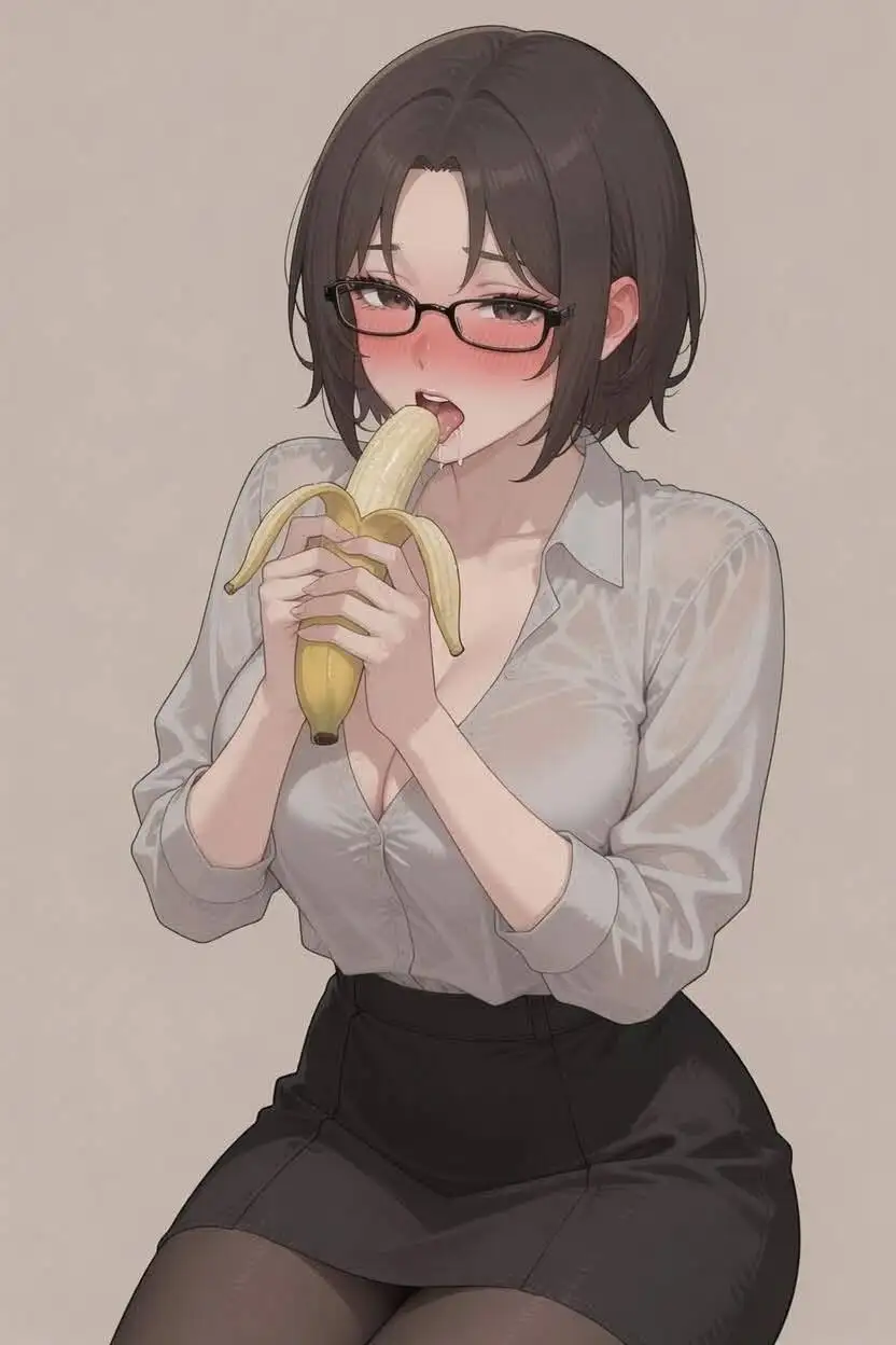 【実演】エッチな妄想で頭トロトロにさせてフェラする変態お姉さん