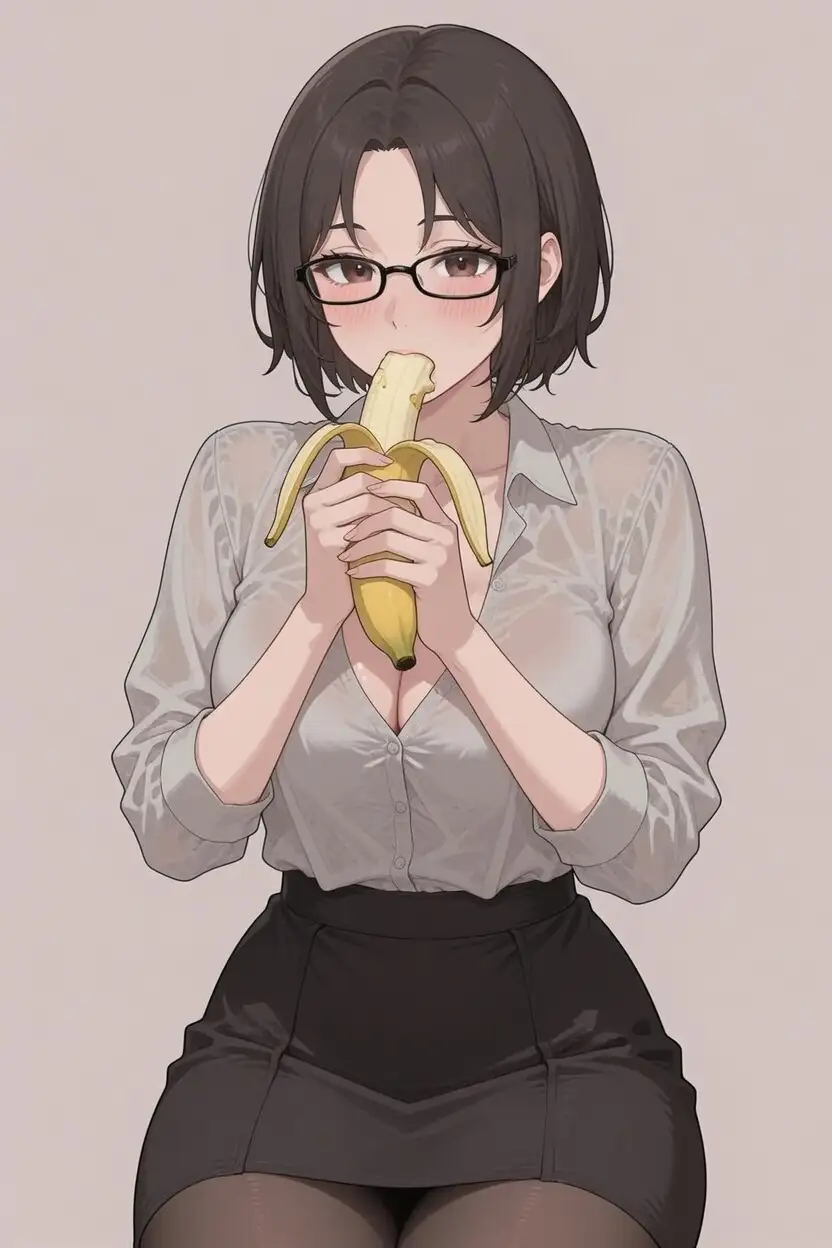 【実演】エッチな妄想で頭トロトロにさせてフェラする変態お姉さん