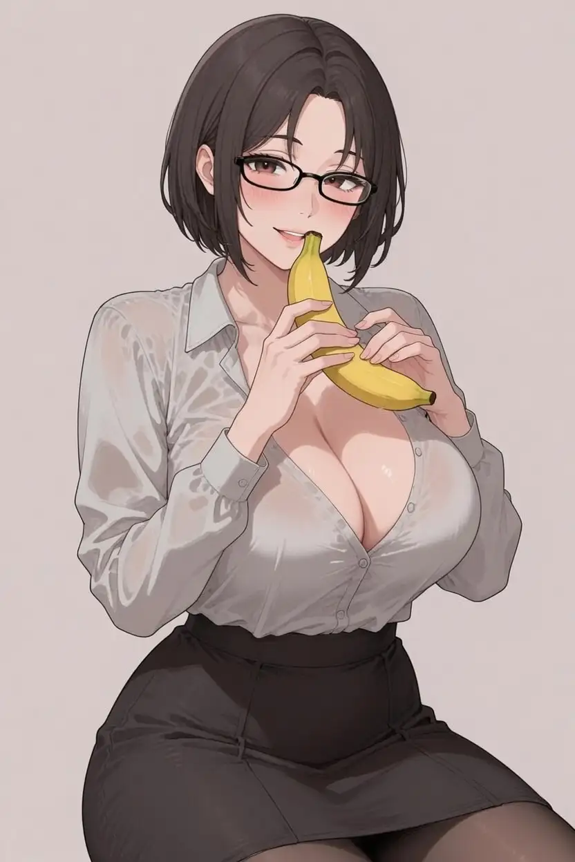 【実演】エッチな妄想で頭トロトロにさせてフェラする変態お姉さん