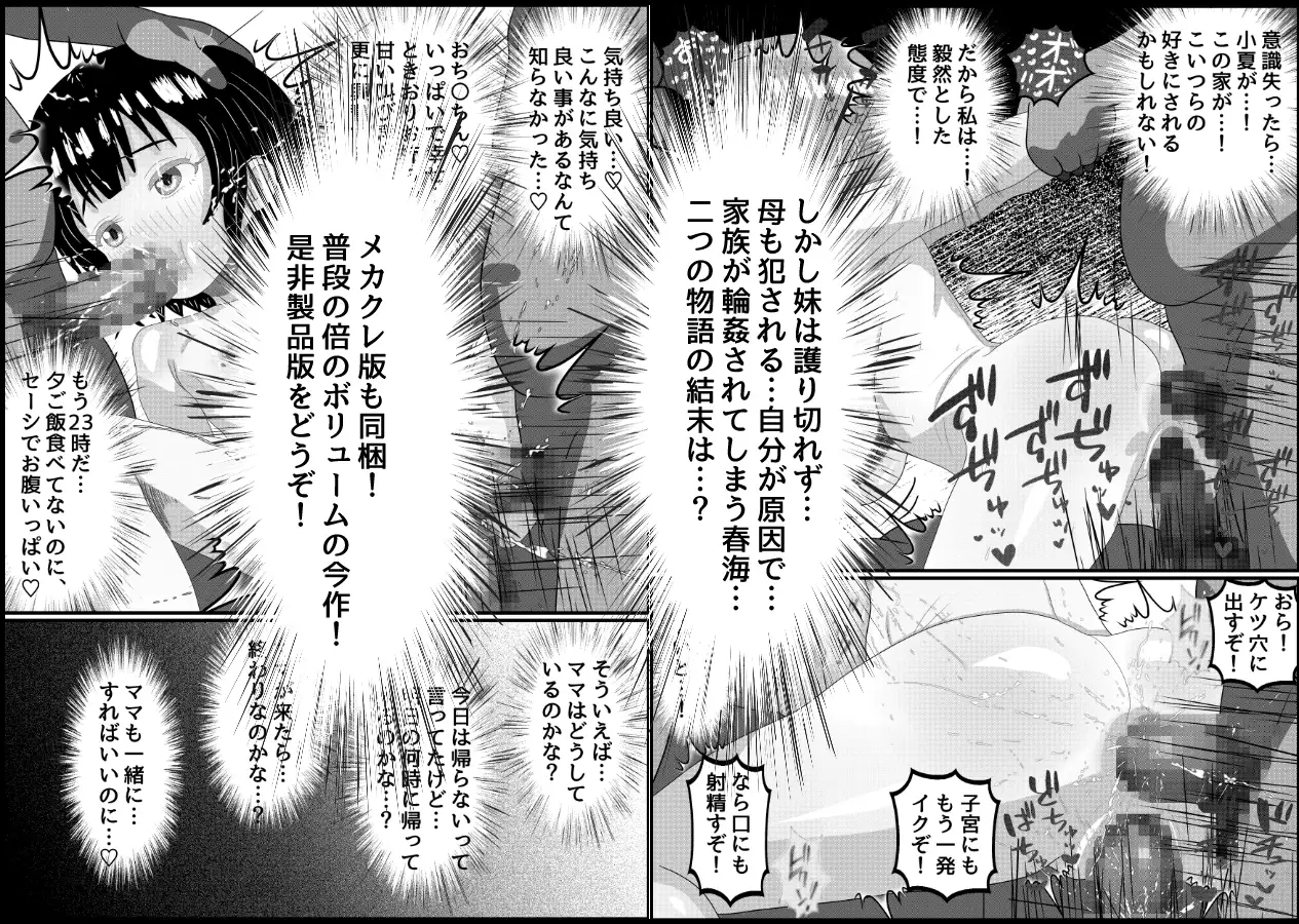 パパ活詐欺女に天誅を!調教快楽堕ち編+家特定家族輪●編