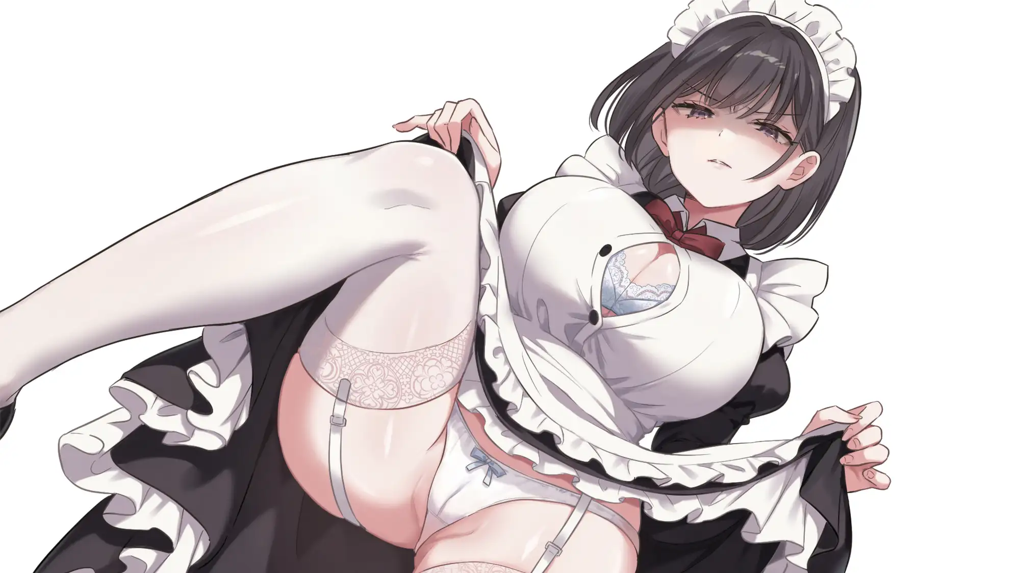 慕われていたメイドさんに嫌な顔をされながら性処理をしてもらいたい