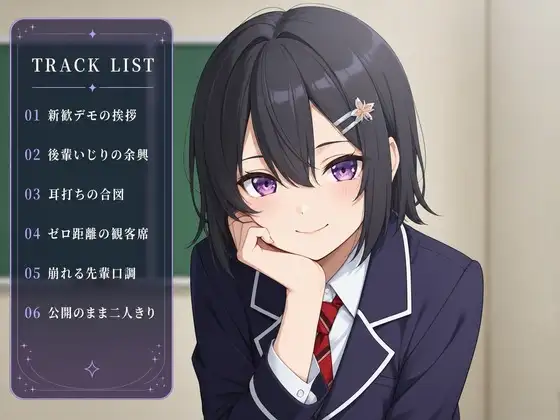 【ゼロ距離×公開調教】新歓デモの小悪魔先輩に、人前で追い詰められてます