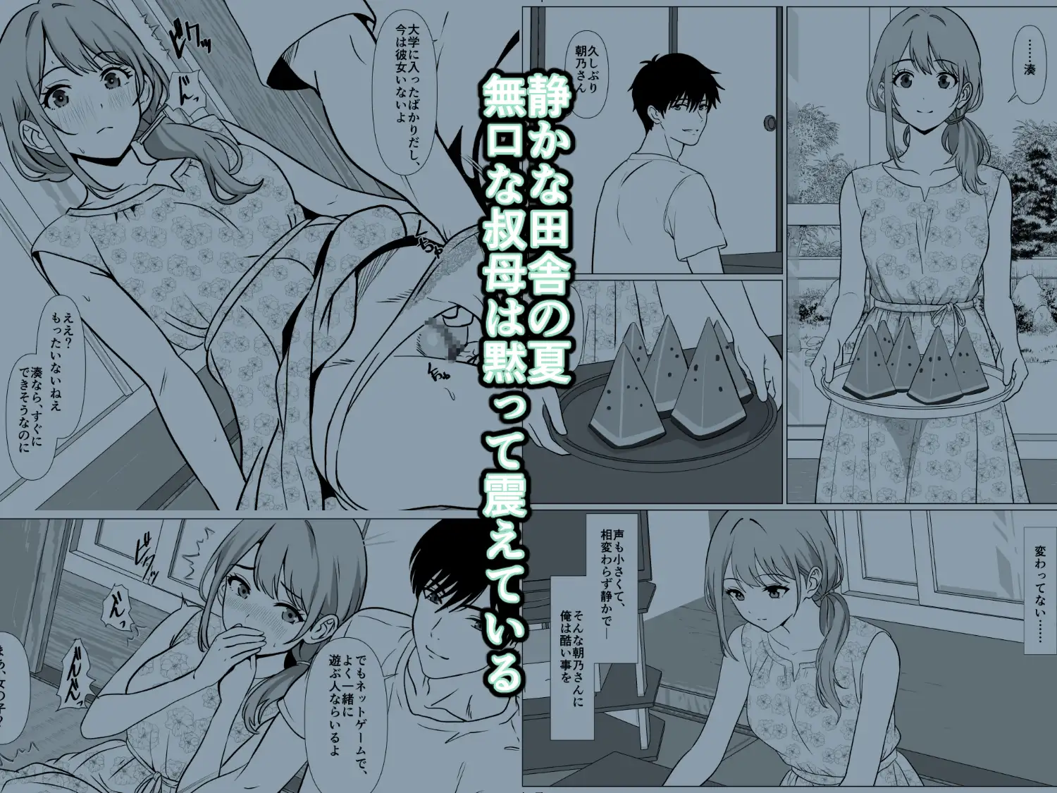 静かな夏 ― 無口な叔母