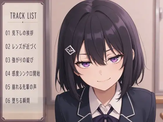 【見下し先輩×感度シンクロ】ウズキ先輩は後輩くんのレンズで堕とされる