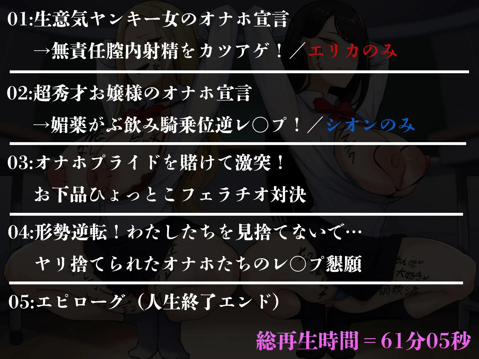 【常識改変】スクールカースト最上位のJKを「無自覚催〇オナホ」にして弄んでみた~人生終了~【KU100】