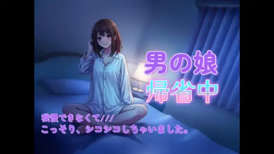 男の娘のオナニーはおかずにできますか?帰省中に実家でこっそり録音しちゃいました。
