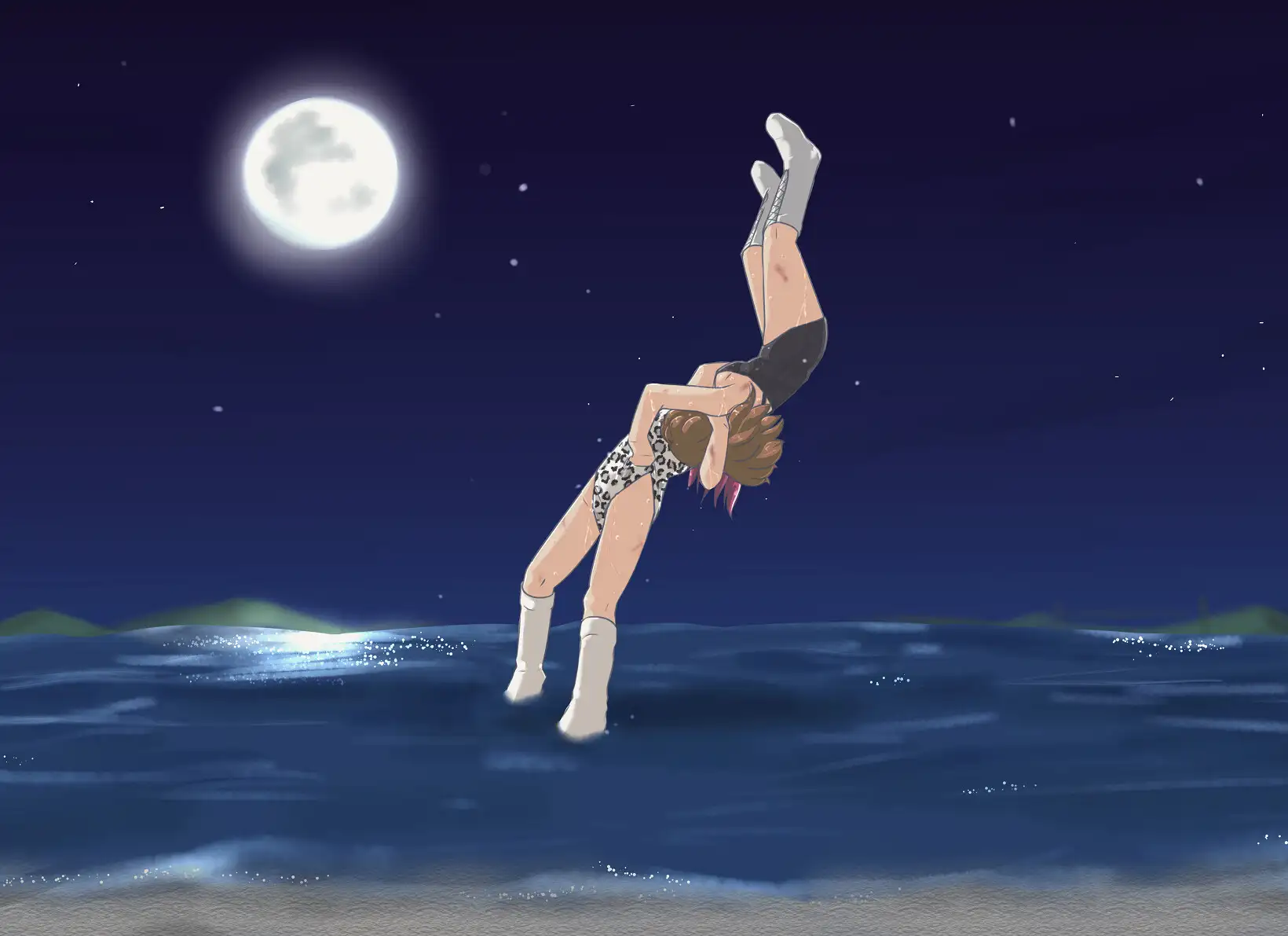 女子プロレスのイラスト集