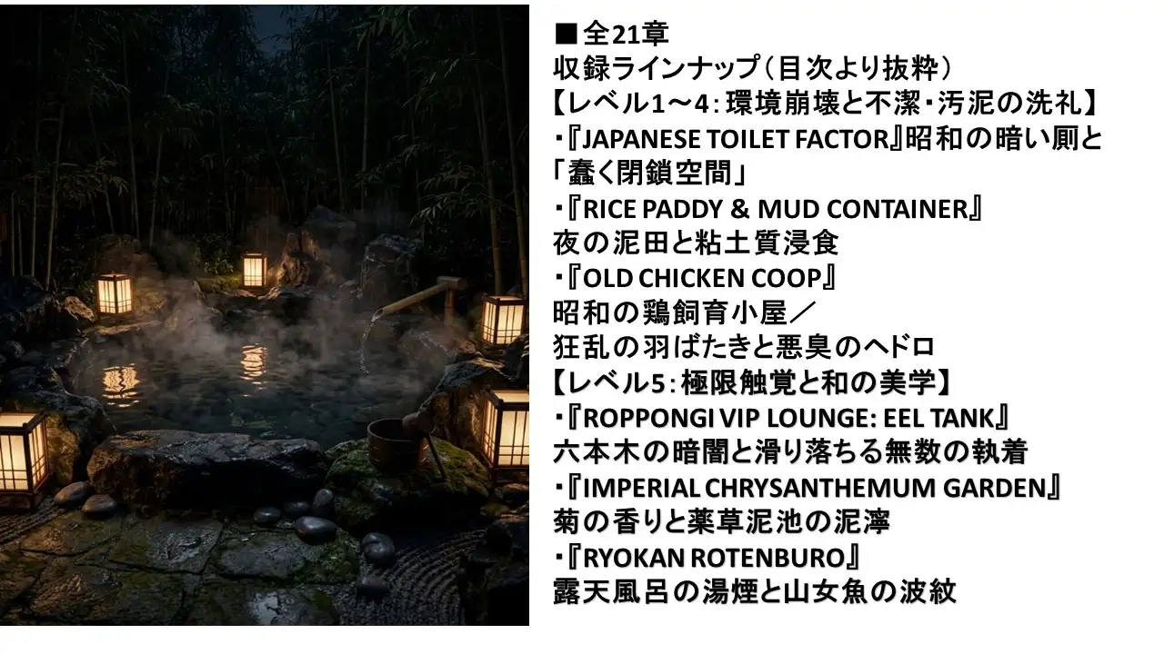 【和風極限蟲○フェチ・72P】 JAPANESE TOILET FACTOR〜 和の密室と忍耐の100万ドルポーズ