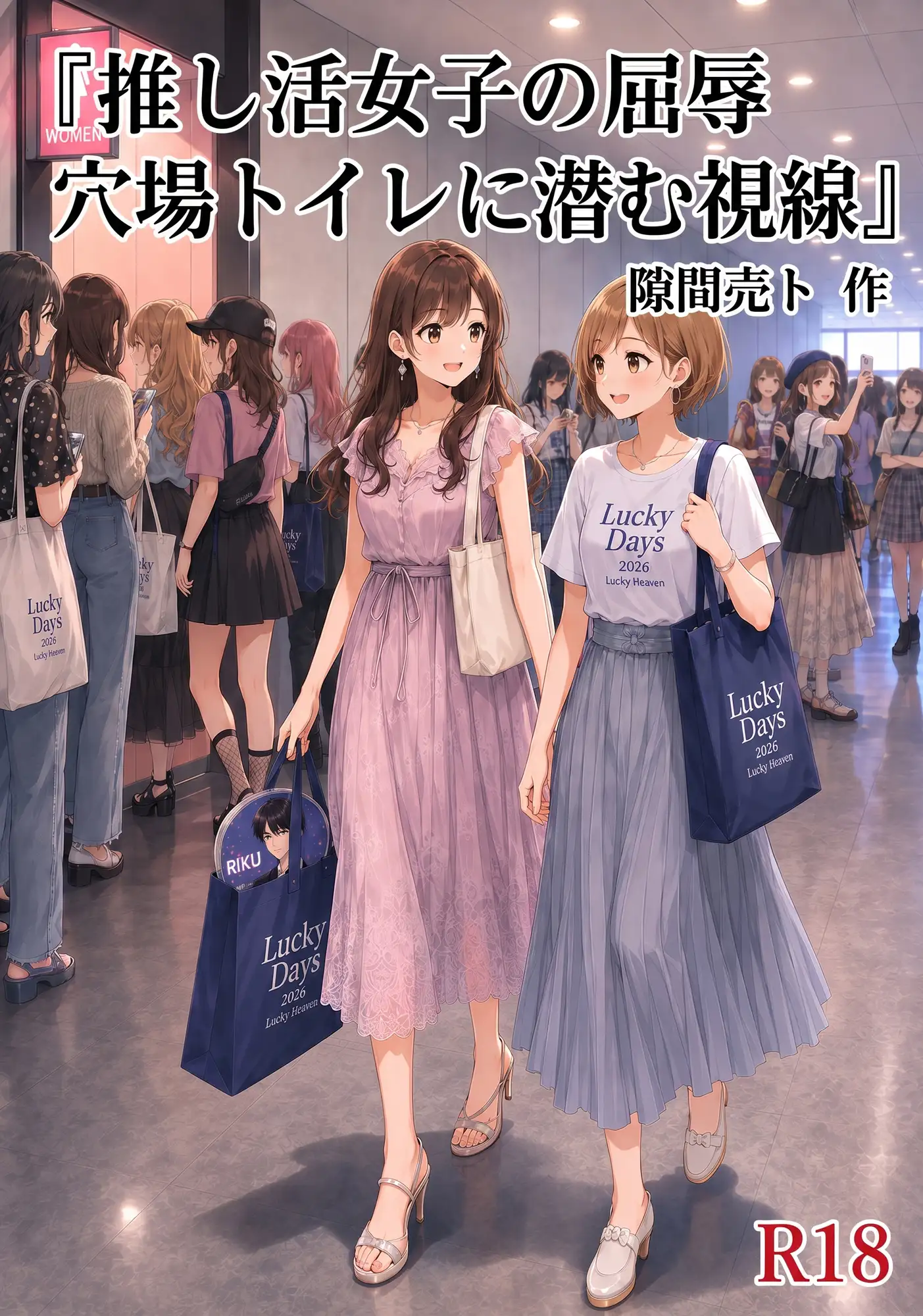 推し活女子の屈辱――穴場トイレに潜む視線