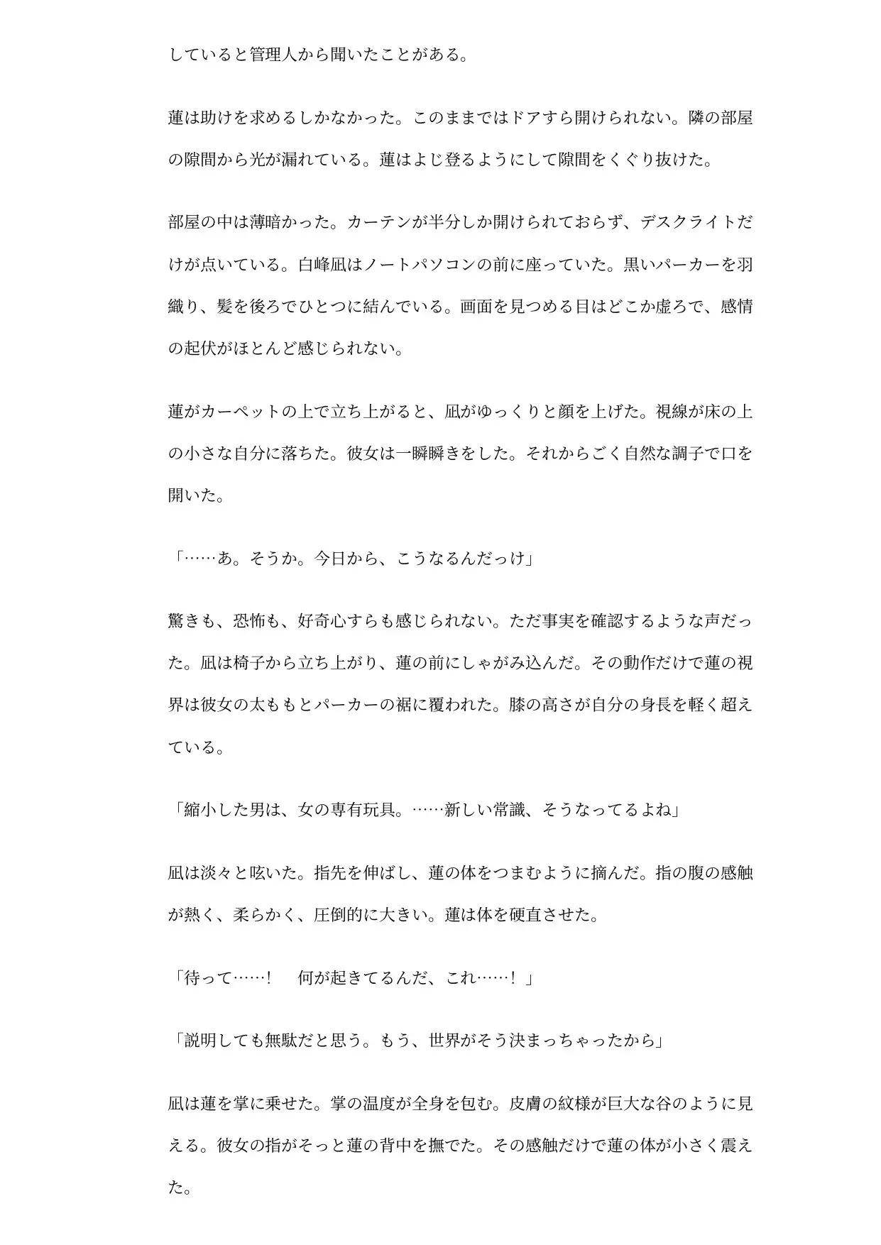 隣人所有契約 ―常識改変の極小おもちゃ―