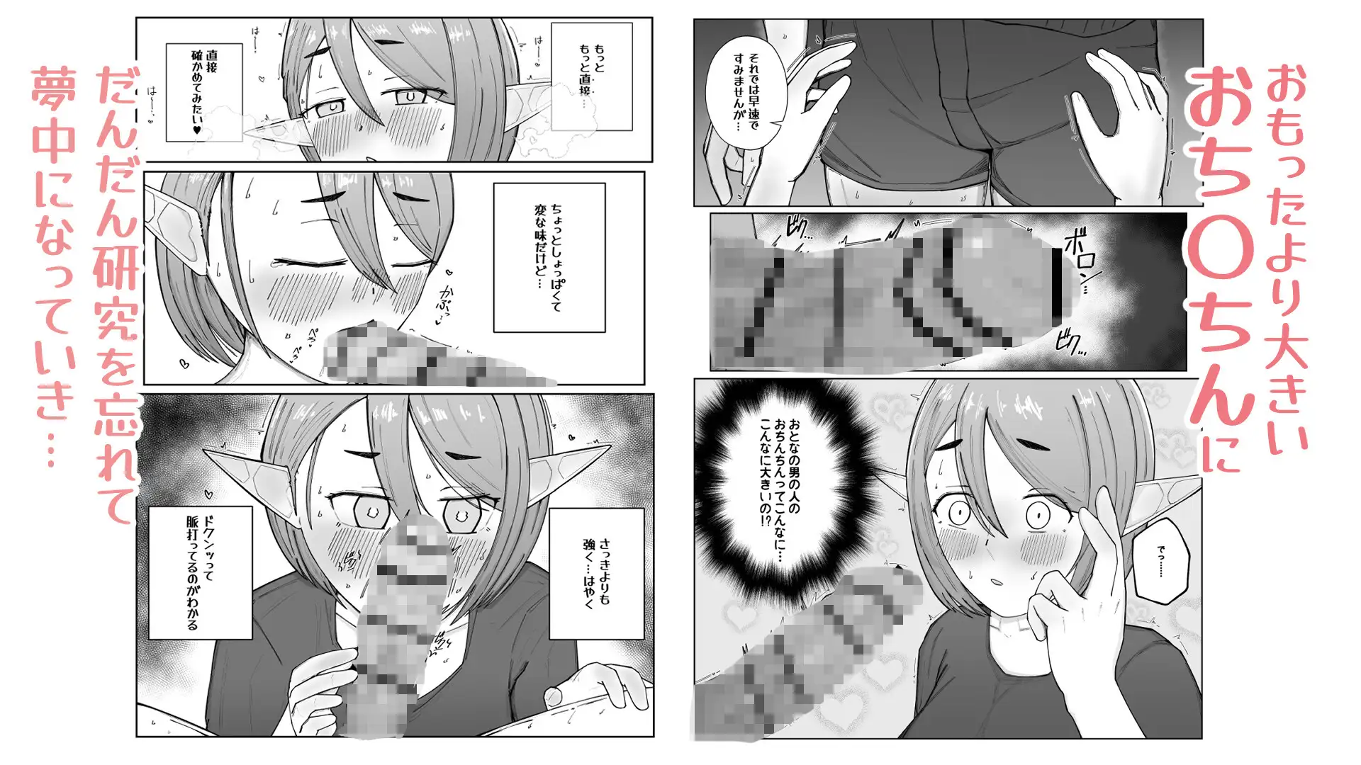 エルフと人間と研究と