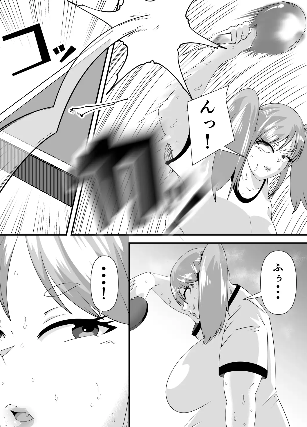 新入部員に犯される卓球部副部長笹山