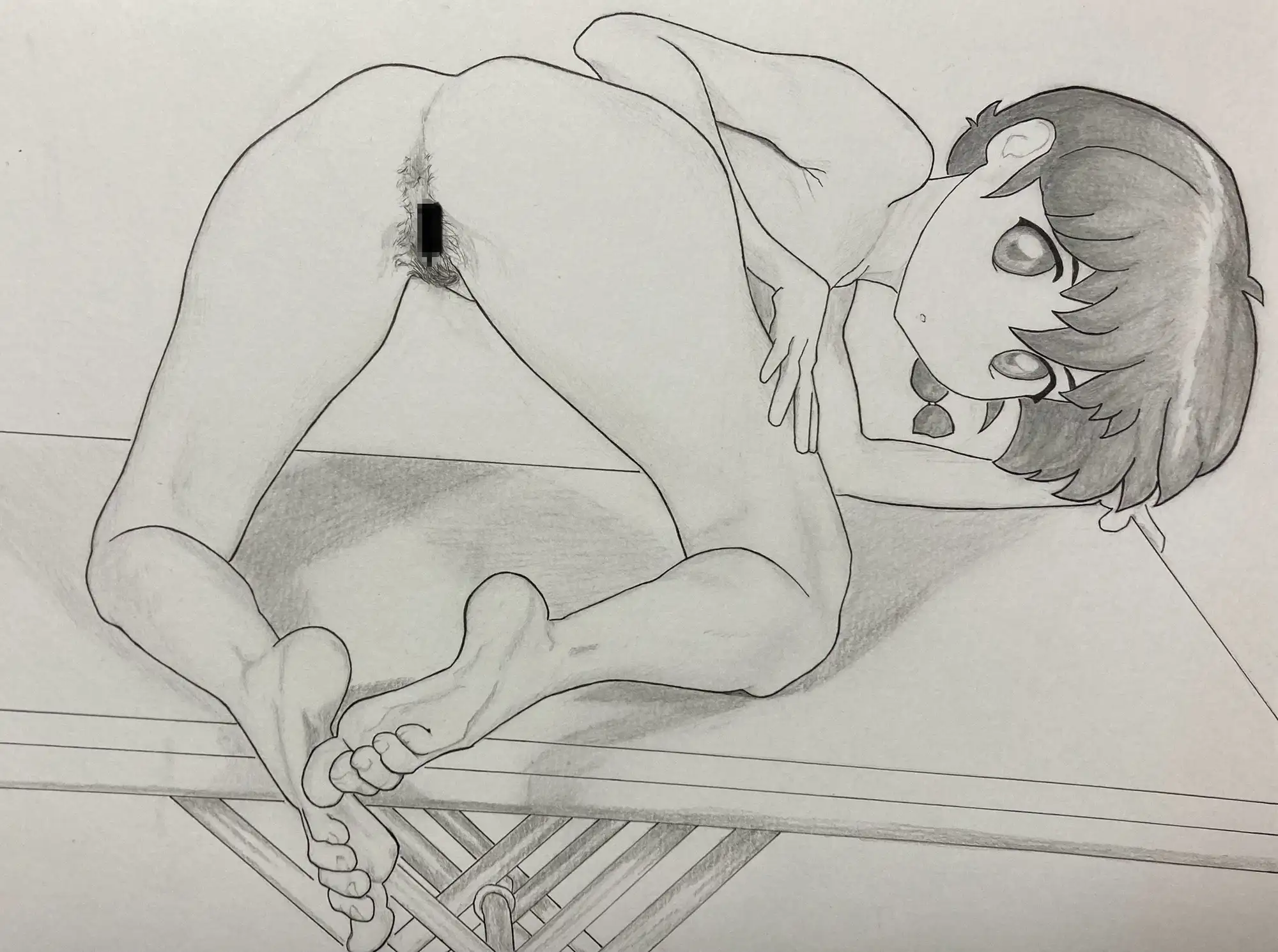羽落のアナログヌードイラスト集第2号