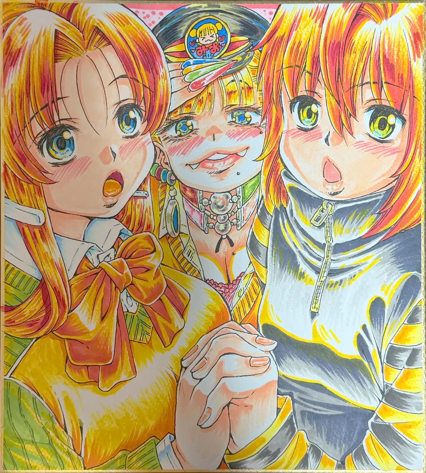 おっぺぇ図録〜手描き色紙集2026夏〜コミッション編