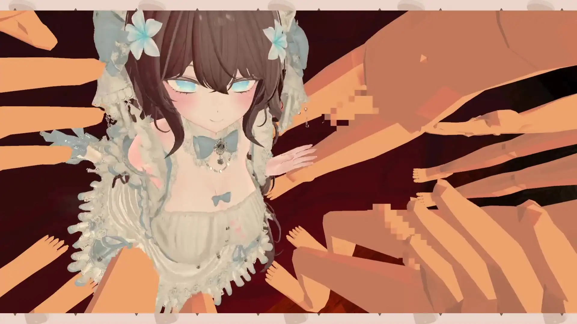 【アイテム連動】ポプロChilloutVR！！可愛いメイド達がご主人様にご奉仕…♡【リスナーさん参加型】 井栗まろん