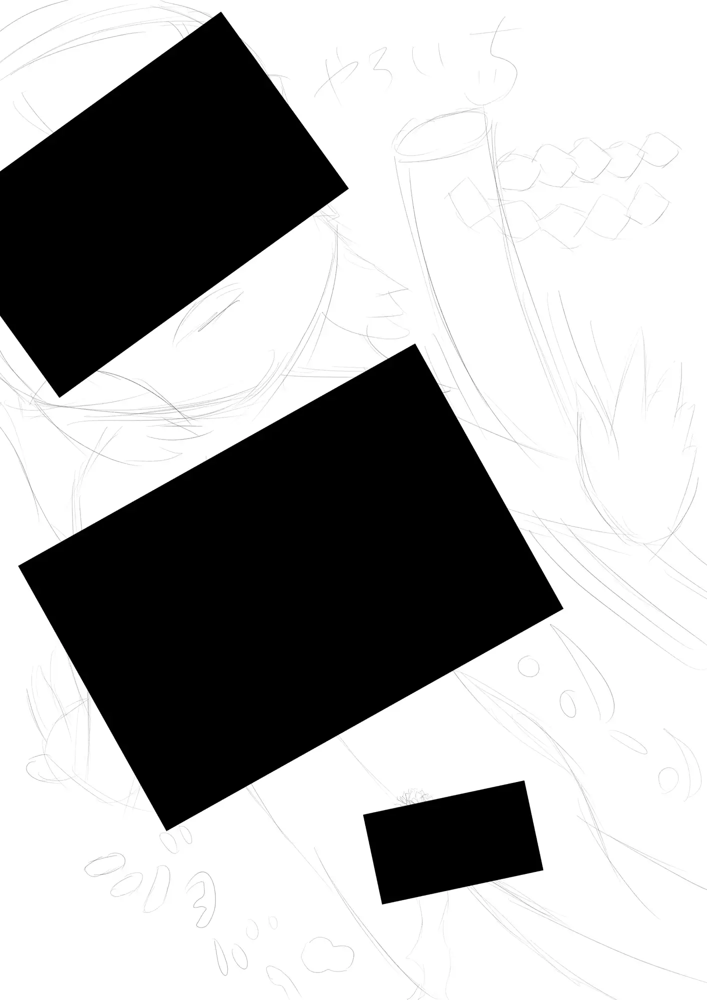 霊夢ちゃんのえっちなラフイラスト集vol.7