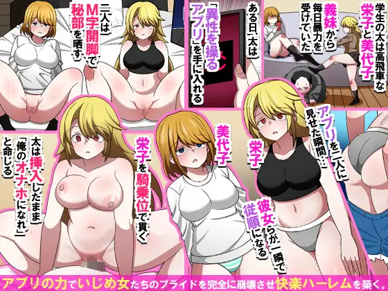 アプリ一つで生意気義妹を完全雌堕ち！～画面を見せた瞬間、従順な肉便器に変わり、中出ししまくる復讐ハーレム～