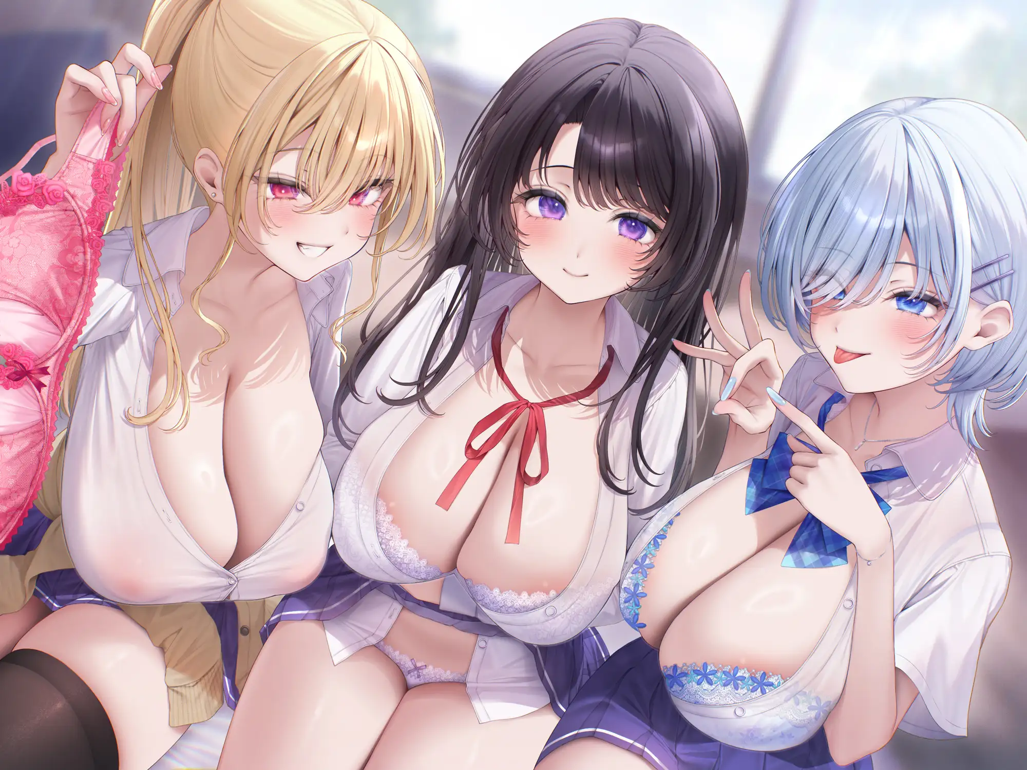 【求婚逆レ●プ】誘い孕ませ3ギャル教え子 ~「先生の赤ちゃんほしい♡」とチン媚びしながら耳元で中出し願望を伝えて溺愛してくれる生徒たち~《3大早期特典付き》