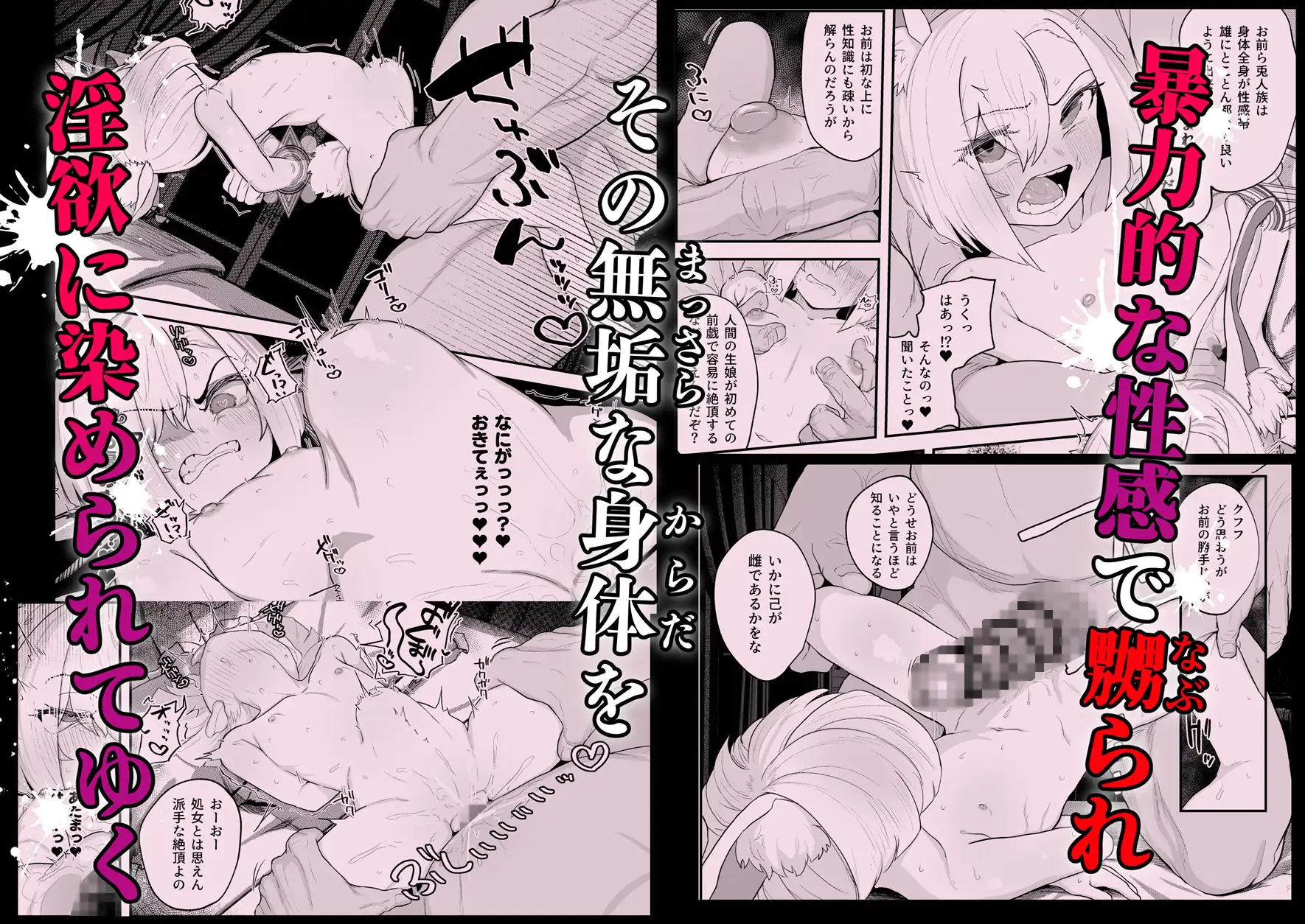 雌穴兎姦 ～復讐の兎は淫欲に染まる～