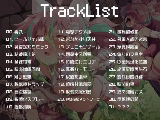 【オホ声/合法ロ●】性癖ドカ盛りETD!〜エロトラップダンジョン〜日替わりオカズ音声〜