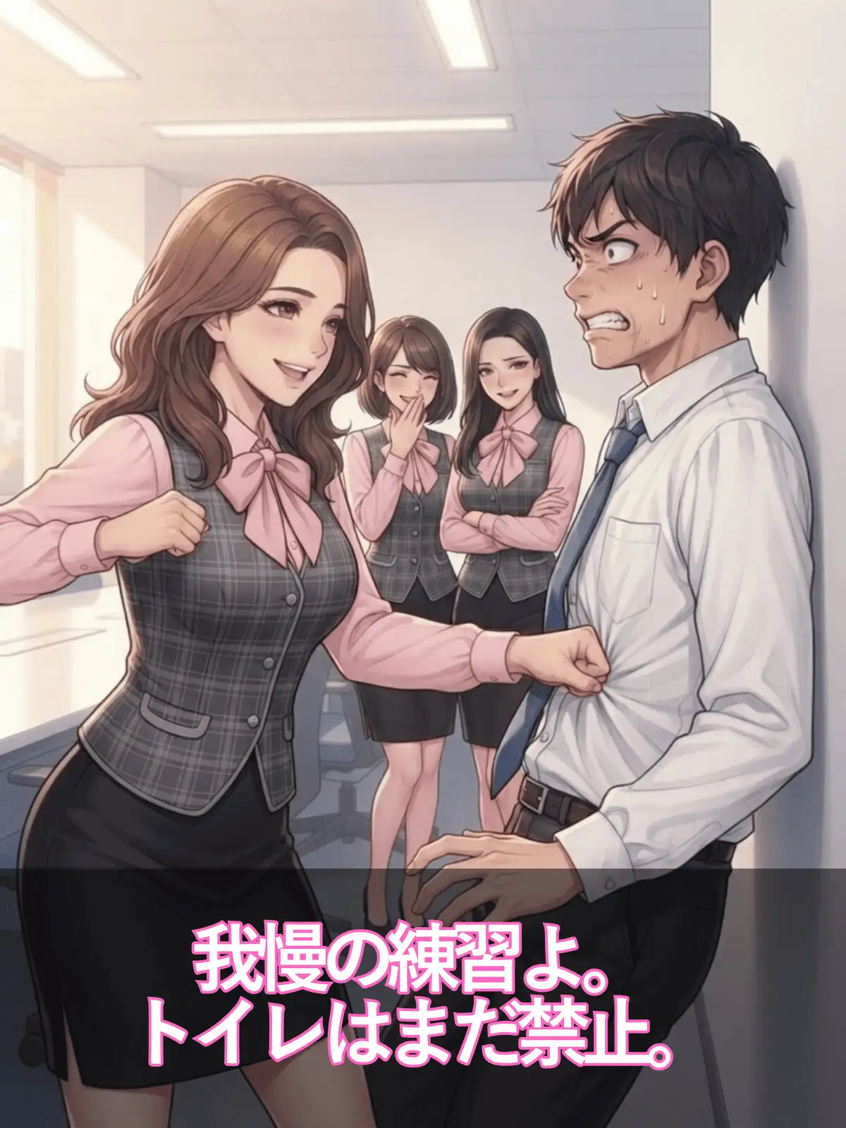 腹責めの標的 ～トイレを封じられた男～