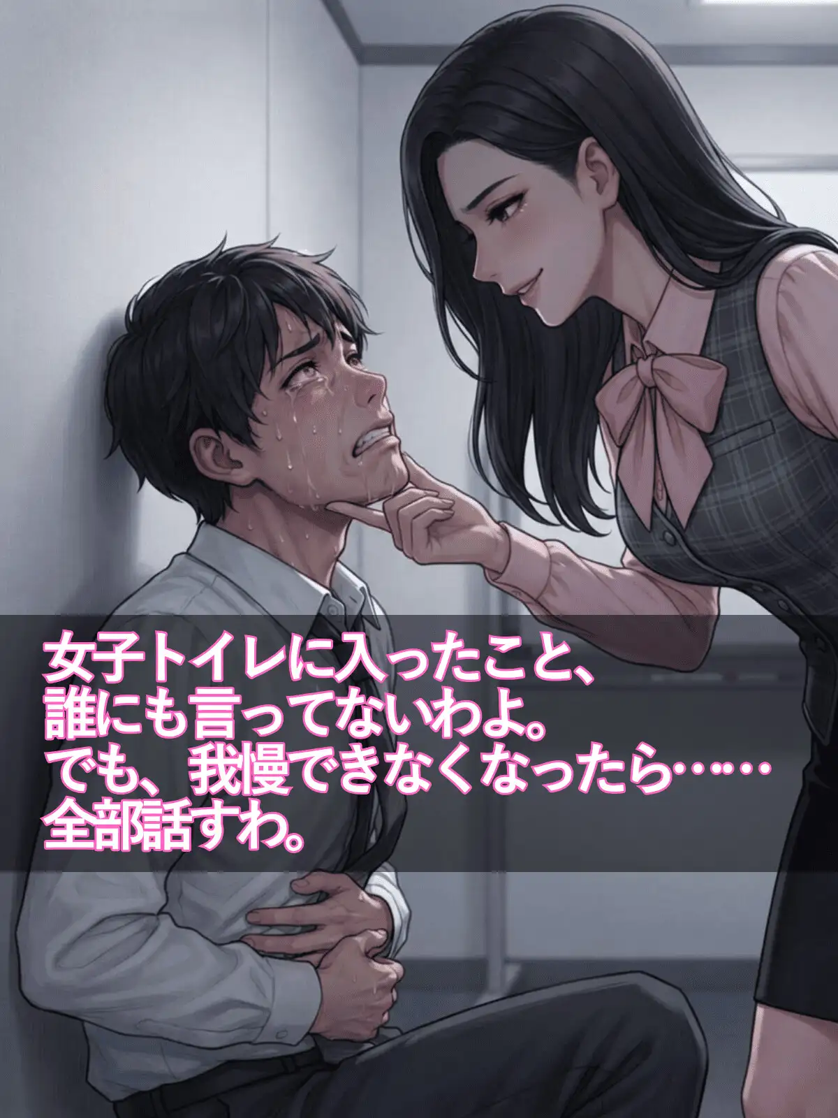 腹責めの標的 ～トイレを封じられた男～
