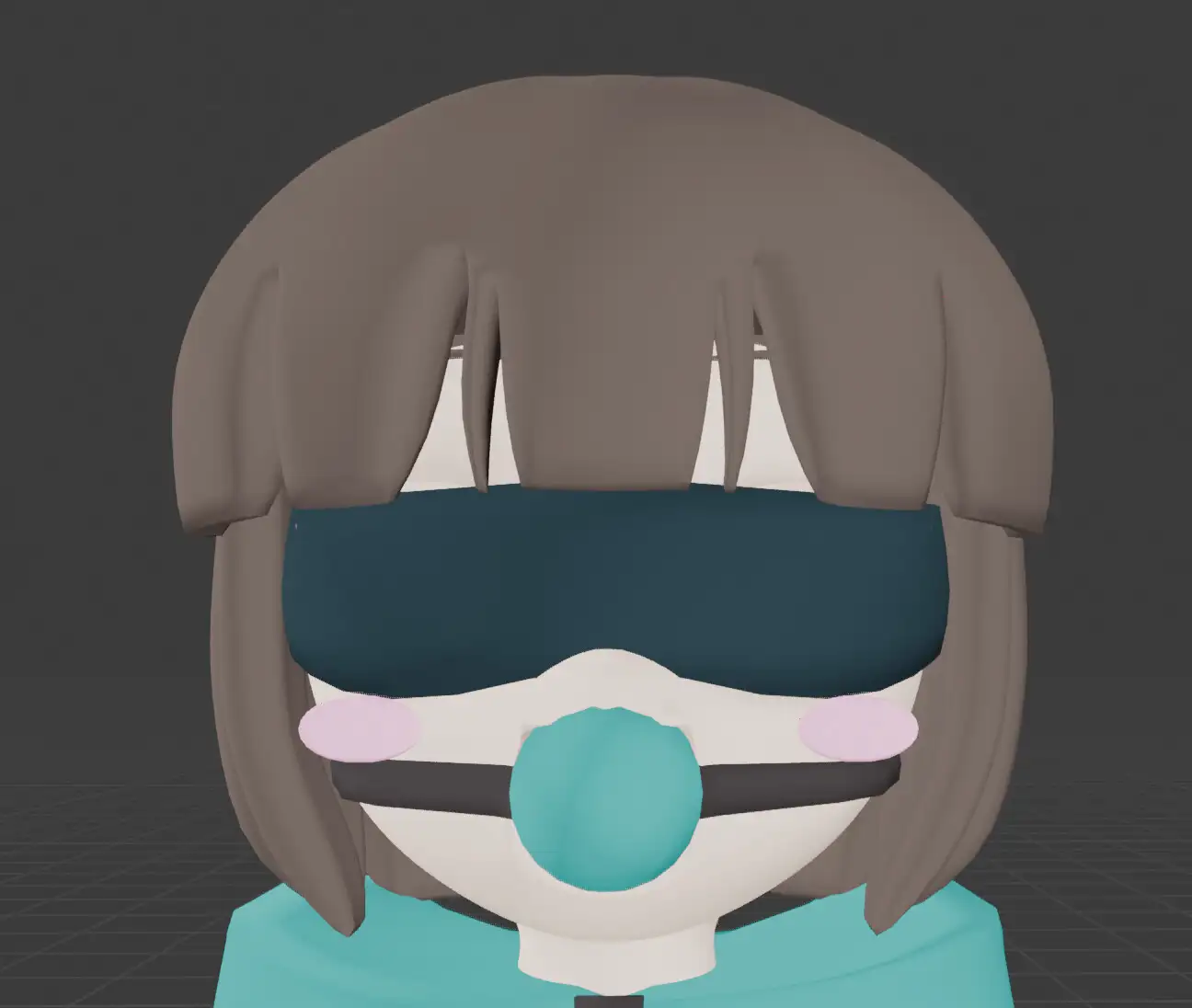 3Dモデル か○かま先生