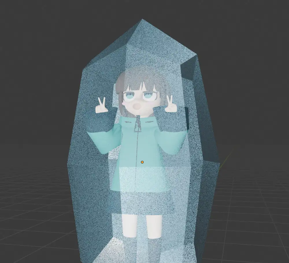 3Dモデル か○かま先生