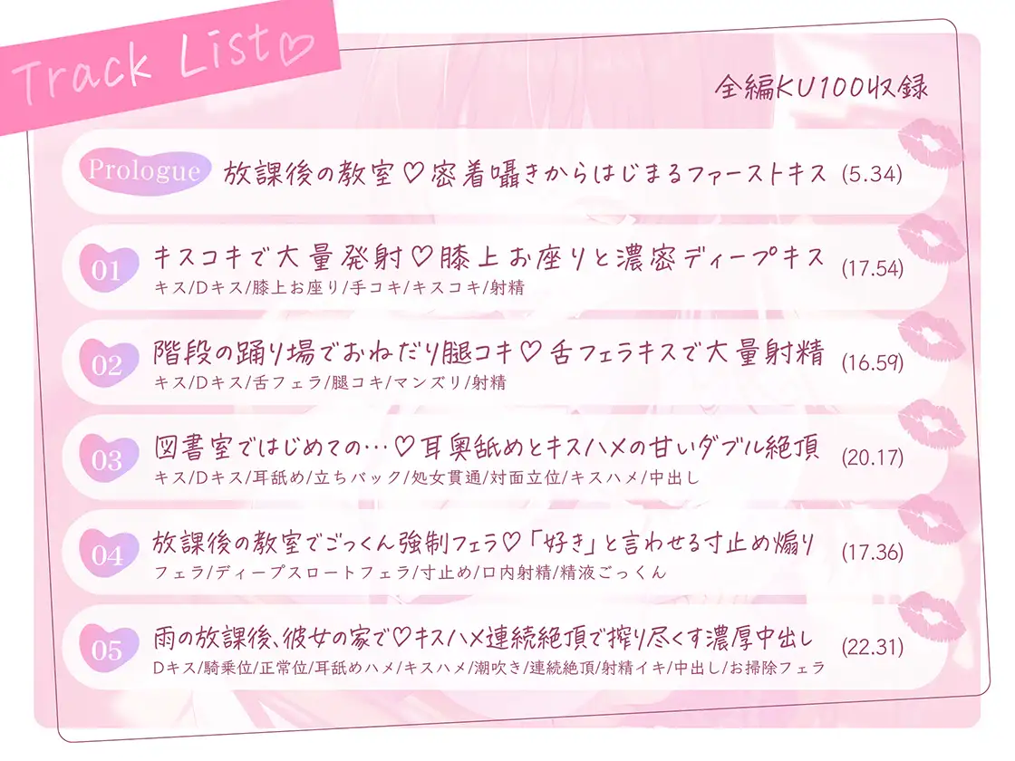 せーんぱい♡ちゅーでわからせてあげます♡~キス好き後輩の濃厚沼らせキス~